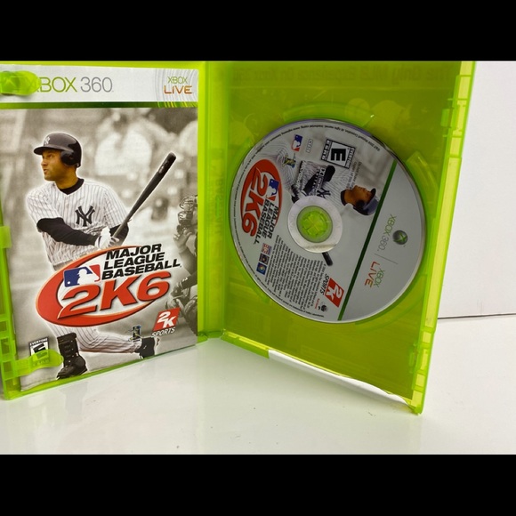 🕹⚾️XBOX 360 MAJOR LEAGUE BASEBALL 2K6🕹⚾️ - Picture 3 of 7